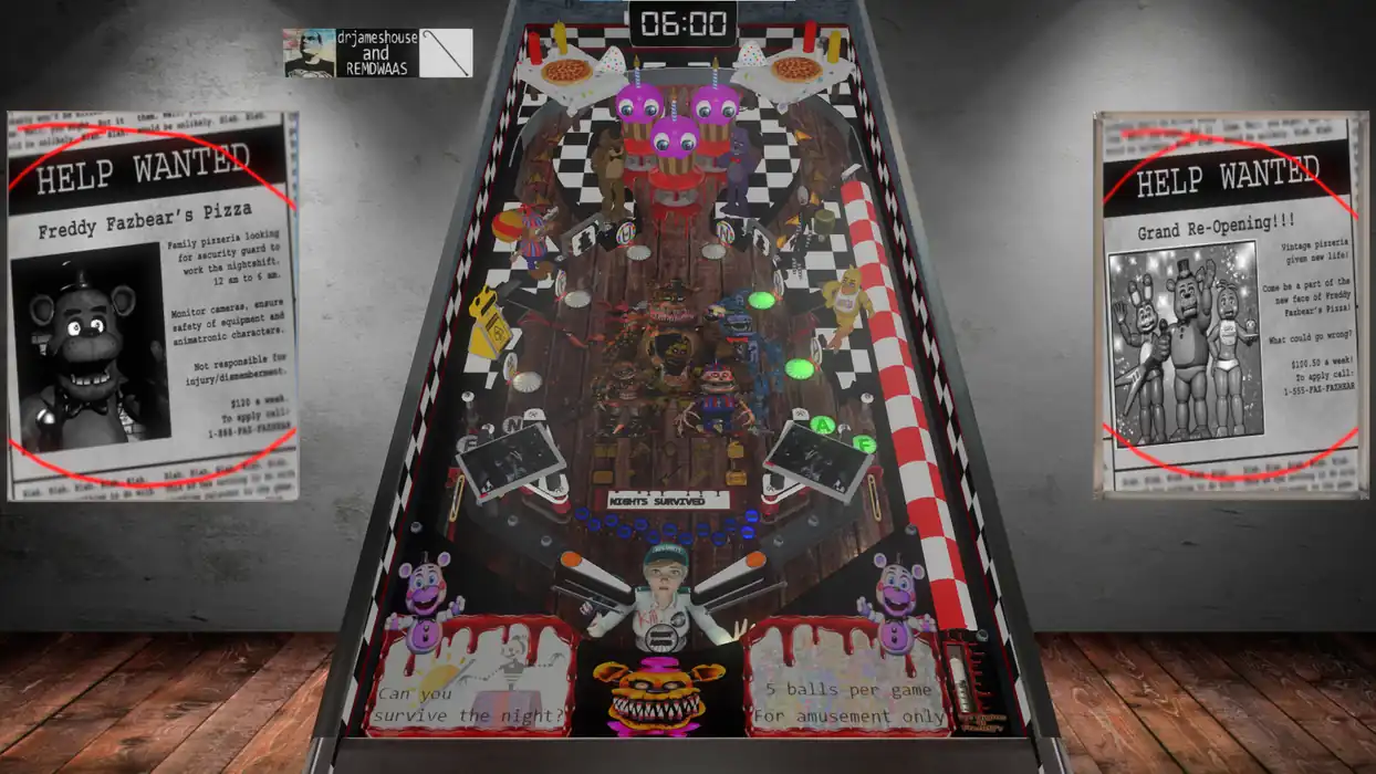 Virtual pinball spreadsheet