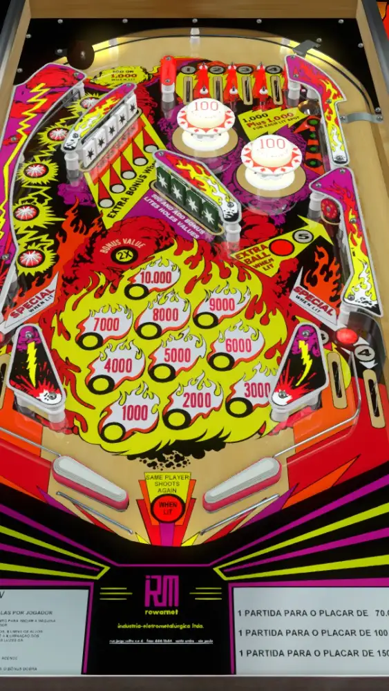 Virtual Pinball Spreadsheet